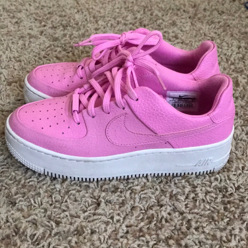 Pink Nike Air Force 1